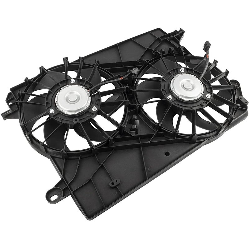 MYSMOT 620-039 Engine Radiator Dual Cooling Fan for Chrysler 300 2005 2006 2007 2008 Dodge Challenger 2008 Charger 2006-2008 Magnum 2005-2008, 5137713AA 5174358AA CH3115132 - Image 4
